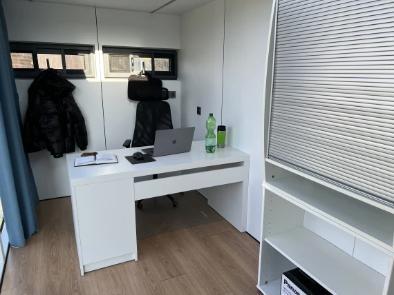 E50  Kompaktes Bürohaus für Außenbereiche aller Art